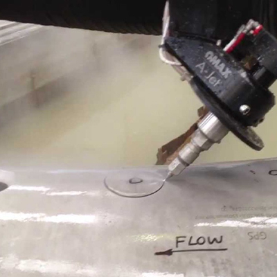 water jet cutting