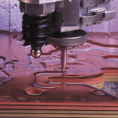 water jet cutting