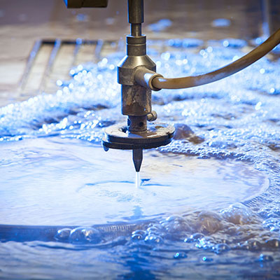 water jet cutting