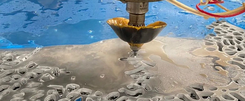 water jet cutting