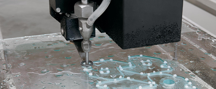 water jet cutting