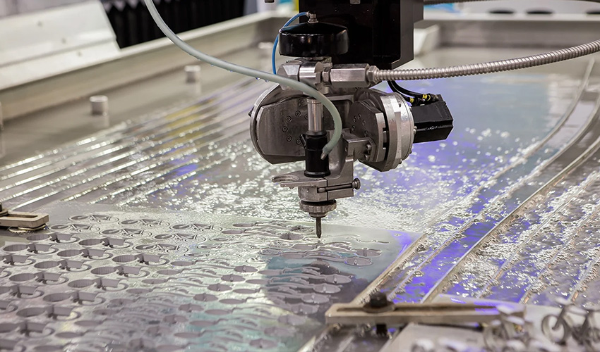 water jet cutting